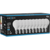 Mexen Nova 10x LED lemputė E14, G45, 1W, Šalta - 6500K, 105 lm - L101-E14-0165-01x10