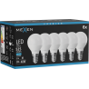 Mexen Nova 6x LED lemputė E14, G45, 5W, Šalta - 6500K, 525 lm - L101-E14-0565-01x06