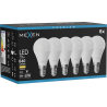 Mexen Nova 6x LED lemputė E14, G45, 8W, Šiltas - 3000K, 840 lm - L101-E14-0830-01x06