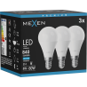 Mexen Nova 3x LED lemputė E14, G45, 8W, Šalta - 6500K, 840 lm - L101-E14-0865-01x03
