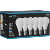 Mexen Nova 6x LED lemputė E14, G45, 8W, Šalta - 6500K, 840 lm - L101-E14-0865-01x06