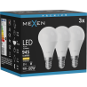 Mexen Nova 3x LED lemputė E14, G45, 9W, Šilta - 3000K, 945 lm - L101-E14-0930-01x03