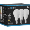 Mexen Nova 3x LED lemputė E14, G45, 10W, Šilta - 3000K, 1055 lm - L101-E14-1030-01x03