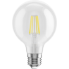 Mexen Vintis 6x šviesolaidinė LED lemputė E27, G80, 6W, Neutralus - 4000K, 720 lm, skaidri - L155-E27-0640-00x06