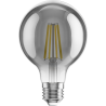Mexen Vintis 6x LED kaitrinė lemputė su siūleliu E27, G80, 8W, Šilta - 2200K, 600 lm, rūkyta - L155-E27-0822-70x06