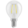 Mexen Vintis 3x LED kaitinimo elementas lemputė E14, G45, 2W, Neutralus - 4000K, 240 lm, skaidrus - L156-E14-0240-00x03