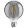 Mexen Vintis 6x LED kaitinamosios lemputės E27, G95, 8W, Šilta - 2700K, 680 lm, dūminė - L157-E27-0827-70x06