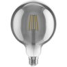 Mexen Vintis 10x LED siūlelio lemputė E27, G125, 6W, Šilta - 2700K, 510 lm, dūminė - L158-E27-0627-70x10