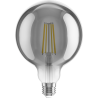 Mexen Vintis 6x LED filamentinė lemputė E27, G125, 8W, šilta - 2700K, 680 lm, dūmo - L158-E27-0827-70x06