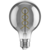 Mexen Vintis 6x LED lemputė su siūlo spirale E27, G80, 8W, Šilta - 2200K, 450 lm, dūminė - L165-E27-0822-70x06