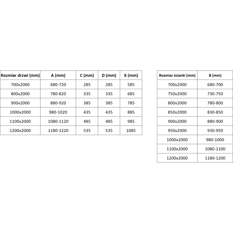 Mexen Exo-3S 3 sienelių išlenkiama dušo kabina 100 x 75 cm, skaidri, chromuota - 814-100-075-01-00-3S