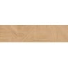 Mexen Ideal  Beige glazūruotas rektifikuotas gres, medžio imitacijos sieninė plytelė 120 x 30 cm, matinė - TL701-120-030-50