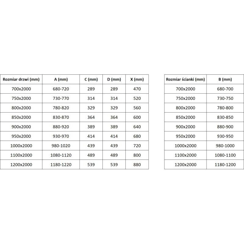 Mexen Exo-F 3S dušo kabina 3-sieninė lankstoma 95 x 75 cm, skaidri, auksinė - 816-095-075-50-00-3S