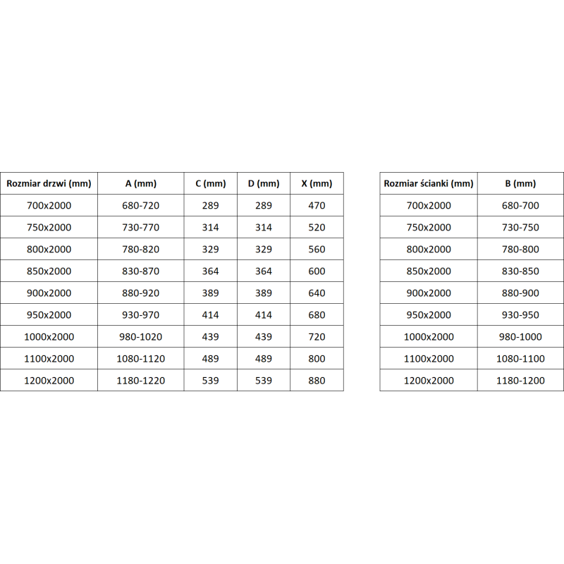 Mexen Exo-3S dušo kabina 3 sienų, sulankstoma 100 x 80 cm, skaidri, auksinė - 816-100-080-50-00-3S