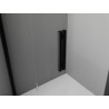 Mexen Exo-F 3S 3 sienų sulankstoma dušo kabina, 70 x 95 cm, skaidrus, juoda - 816-070-095-70-00-3S