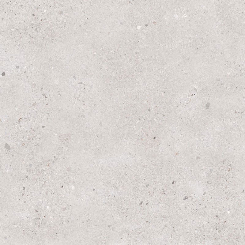 Mexen Flakes Baltos spalvos glazūruotos akmens masės plytelės, rektifikuotos G1, grindų ir sienų plytelės 60 x 60 cm,