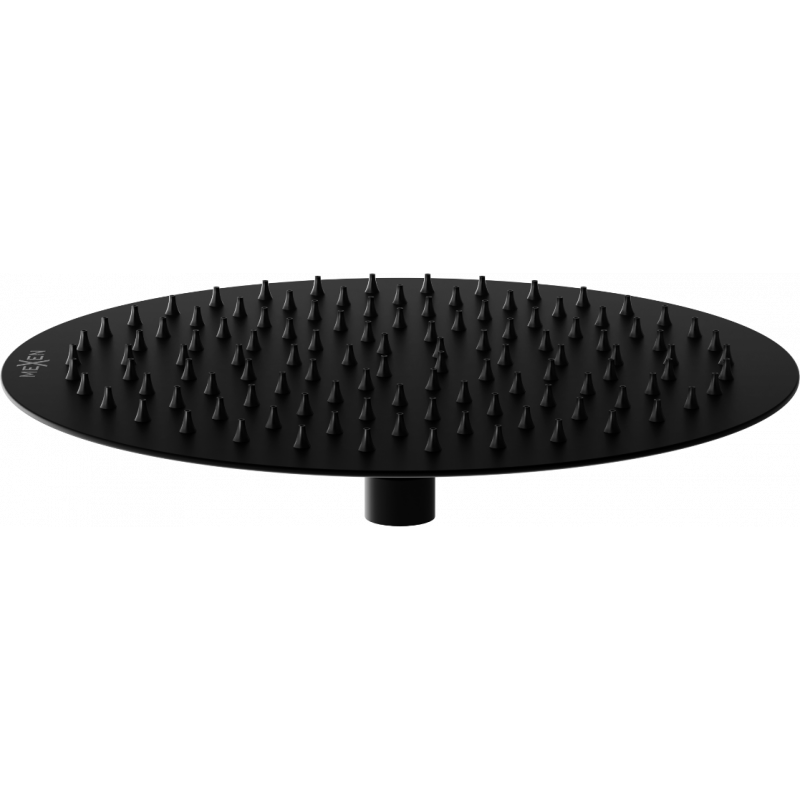 Mexen Slim lietaus dušas 25 cm, juodas - 79225-70
