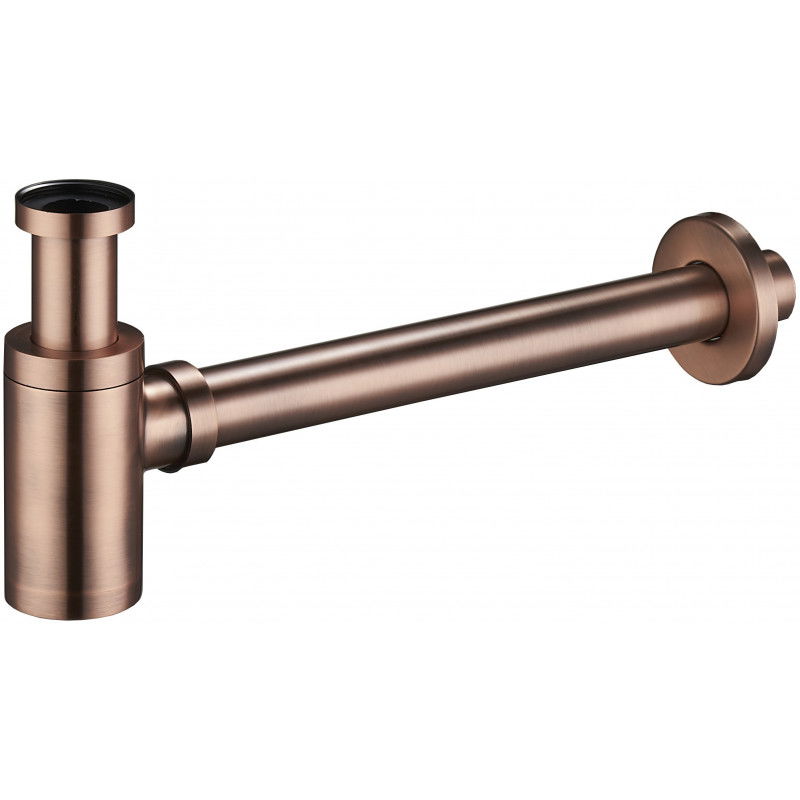 Mexen pusinis apvalus praustuvo sifonas, antikinė varis - 79950-45