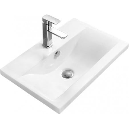 Mexen Emma įleidžiamas į stalviršį praustuvas 61 x 39 cm, baltas 25056100