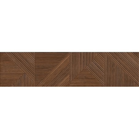 Mexen Ideal  Cherry glazūruotas rekt. G1, medžio imitacijos sienų plytelė 120 x 30 cm, matinis - TL701-120-030-51