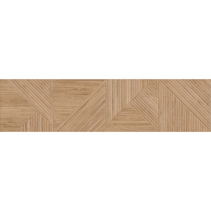 Mexen Ideal  Natūralaus glazūruoto rektifikuoto G1 akmens masės plytelė, medienos imitacija, sieninė 120 x 30 cm, matinė