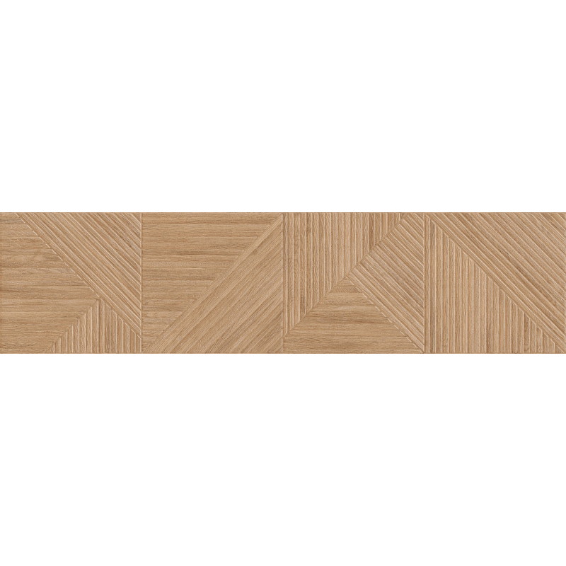Mexen Ideal  Natūralaus glazūruoto rektifikuoto G1 akmens masės plytelė, medienos imitacija, sieninė 120 x 30 cm, matinė