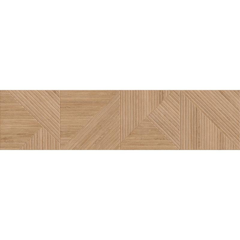 Mexen Ideal  Natūralaus glazūruoto rektifikuoto G1 akmens masės plytelė, medienos imitacija, sieninė 120 x 30 cm, matinė
