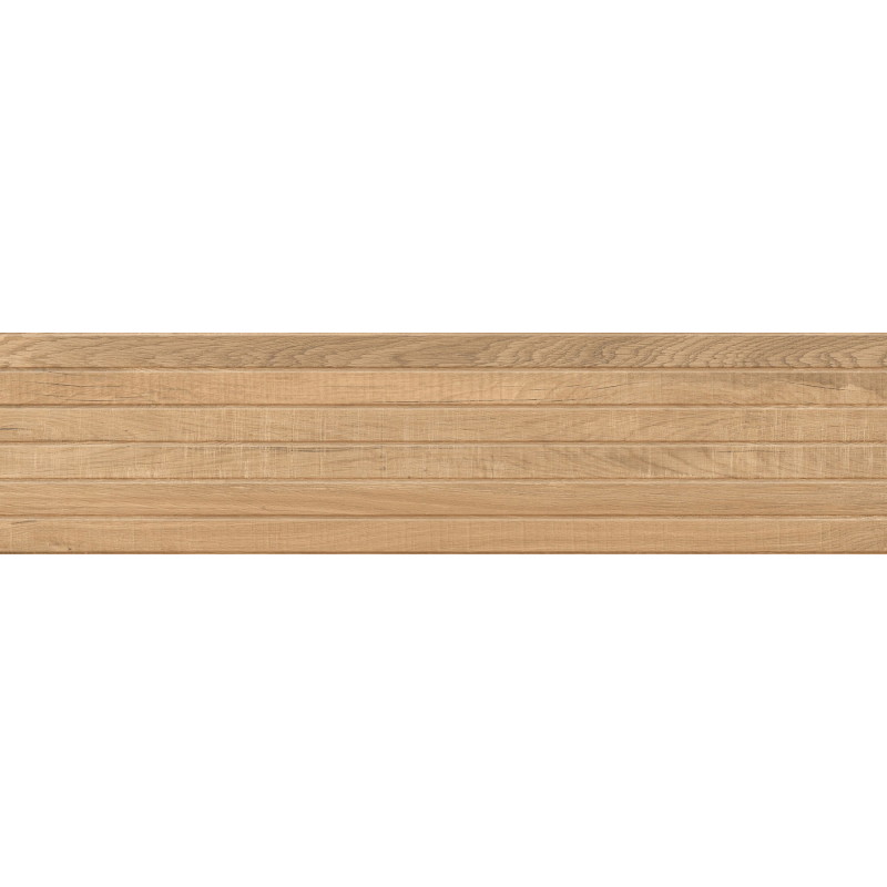 Mexen Western Wood Almond gresas glazūruotas rek. G1, medžio imitacijos sieninė plytelė 120 x 30 cm, matinė