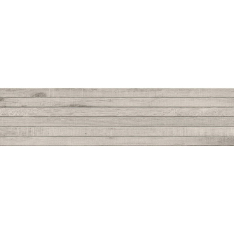 Mexen Western Wood Gris glazūruotas rektifikuotas G1, sienų plytelė medienos imitacija 120 x 30 cm, matinė