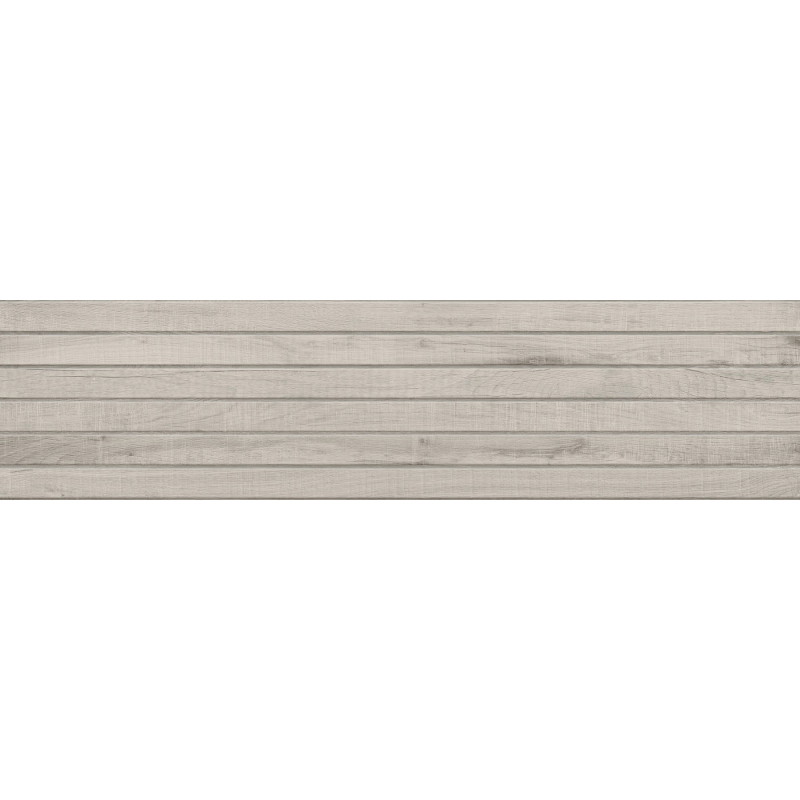 Mexen Western Wood Gris glazūruotas rektifikuotas G1, sienų plytelė medienos imitacija 120 x 30 cm, matinė