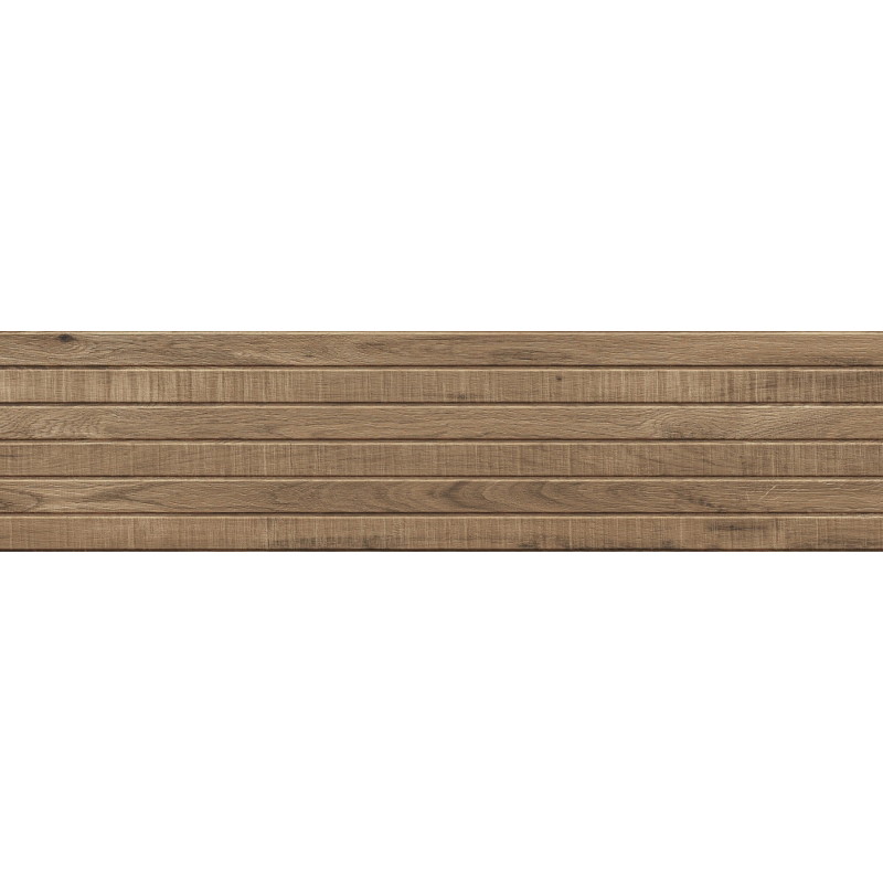 Mexen Western Wood Natūralus glazūruotas rekt. G1, medienos imitacijos sieninė plytelė 120 x 30 cm, matinė
