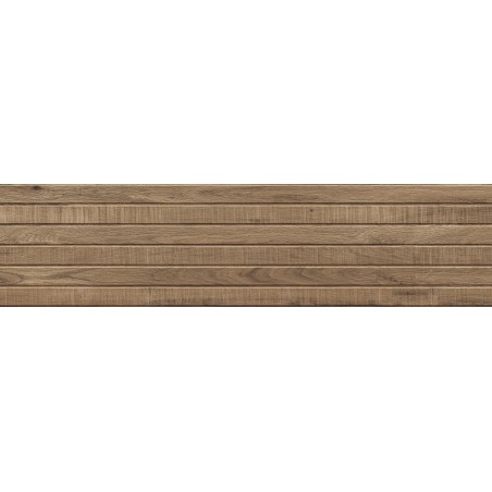 Mexen Western Wood Natūralus glazūruotas rekt. G1, medienos imitacijos sieninė plytelė 120 x 30 cm, matinė