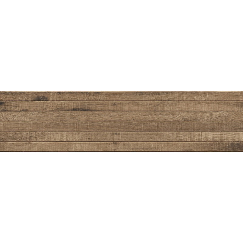 Mexen Western Wood Natūralus glazūruotas rekt. G1, medienos imitacijos sieninė plytelė 120 x 30 cm, matinė