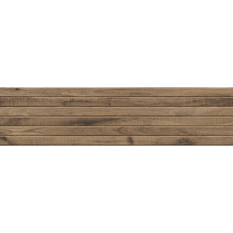 Mexen Western Wood Natūralus glazūruotas rekt. G1, medienos imitacijos sieninė plytelė 120 x 30 cm, matinė