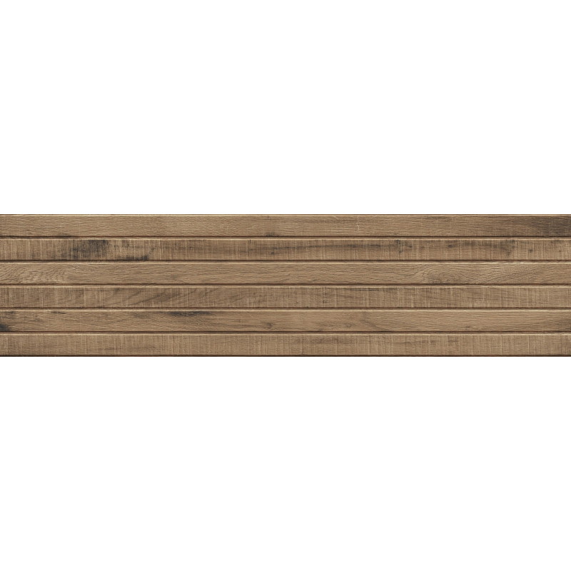 Mexen Western Wood Natūralus glazūruotas rekt. G1, medienos imitacijos sieninė plytelė 120 x 30 cm, matinė