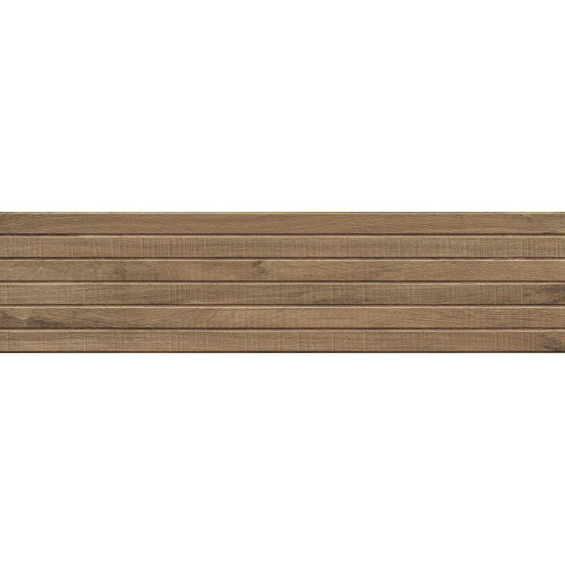 Mexen Western Wood Natūrali glazūruota rekt. G1, medienos imitacijos grindų ir sienų plytelė 120 x 30 cm, matinė