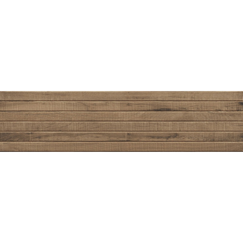 Mexen Western Wood Natūralus glazūruotas rekt. G1, medienos imitacijos sieninė plytelė 120 x 30 cm, matinė