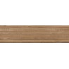 Mexen Western Wood Glazūruotas rektifikuotas riešutmedžio akmens masės plytelis, medieną imituojantis sieninis 120 x 30 cm,