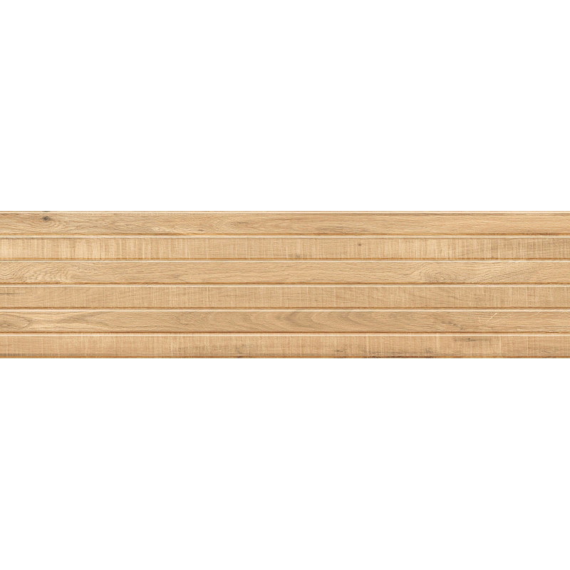 Mexen Western Wood Beige glazūruotas rektifikuotas G1 plytelės, medžio imitacija sieninė 120 x 30 cm, matinė
