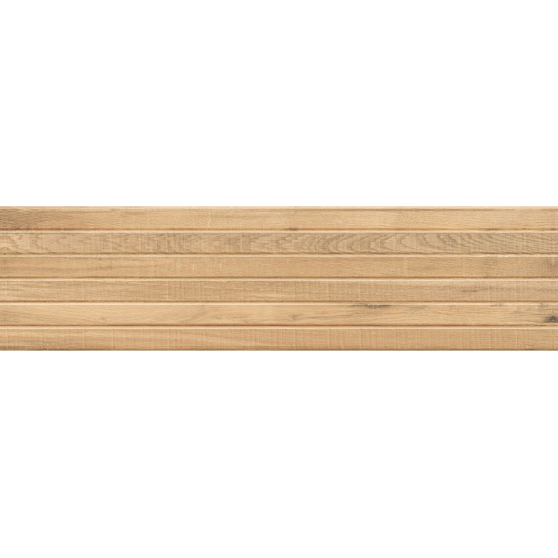 Mexen Western Wood Beige glazūruotas rektifikuotas G1 plytelės, medžio imitacija sieninė 120 x 30 cm, matinė
