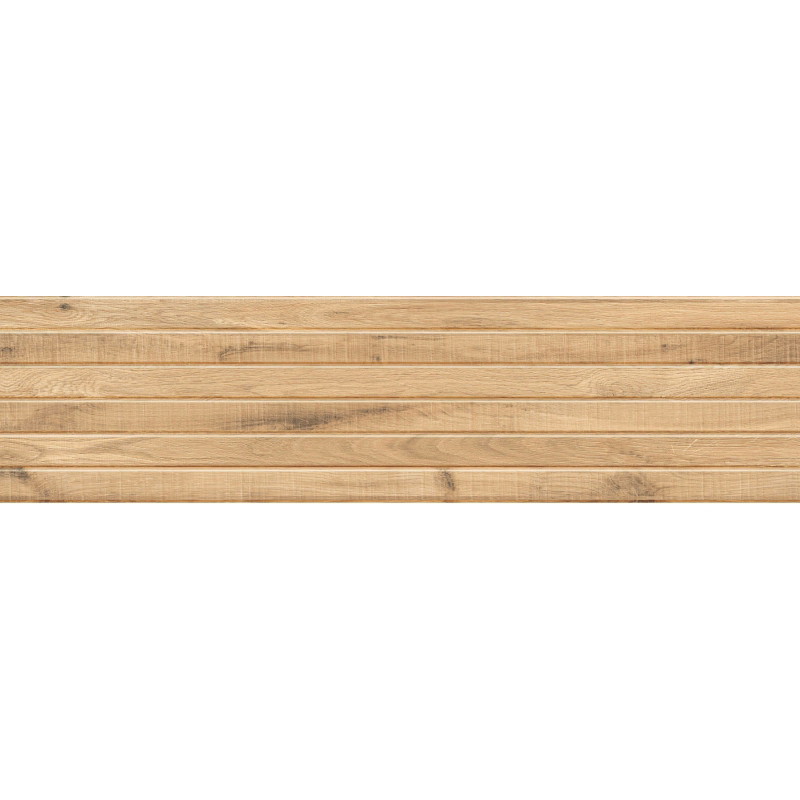 Mexen Western Wood Beige glazūruotas rektifikuotas G1 plytelės, medžio imitacija sieninė 120 x 30 cm, matinė
