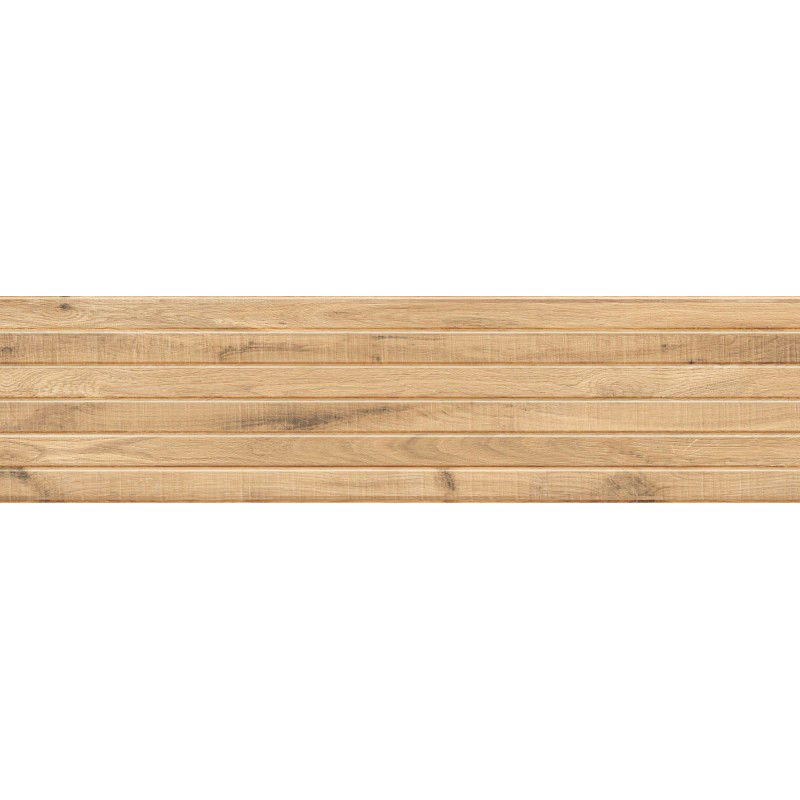 Mexen Western Wood Bežinis glazūruotas rektifikuotas G1, medžio išvaizdos grindų-sienų plytelės 120 x 30 cm, matinis