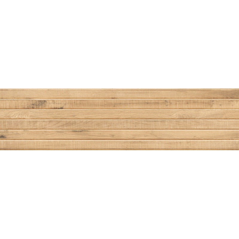 Mexen Western Wood Beige glazūruotas rektifikuotas G1 plytelės, medžio imitacija sieninė 120 x 30 cm, matinė