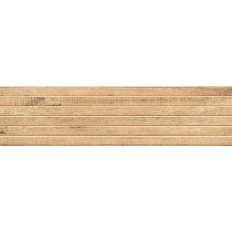 Mexen Western Wood Bežinis glazūruotas rektifikuotas G1, medžio išvaizdos grindų-sienų plytelės 120 x 30 cm, matinis