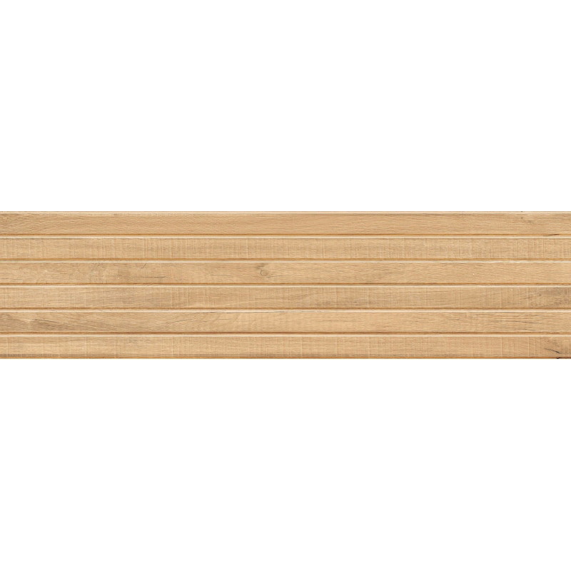 Mexen Western Wood Beige glazūruotas rektifikuotas G1 plytelės, medžio imitacija sieninė 120 x 30 cm, matinė