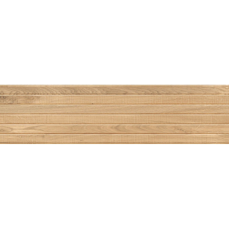 Mexen Western Wood Beige glazūruotas rektifikuotas G1 plytelės, medžio imitacija sieninė 120 x 30 cm, matinė