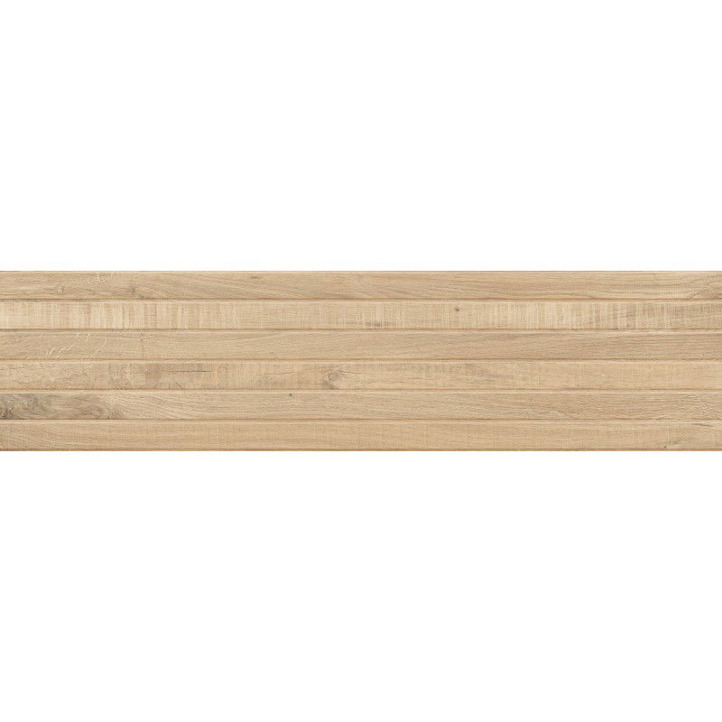 Mexen Western Wood Miele matinio plytelė, rektifikuota, medienai panaši grindų ir sienų plytelė 120 x 30 cm, matinė