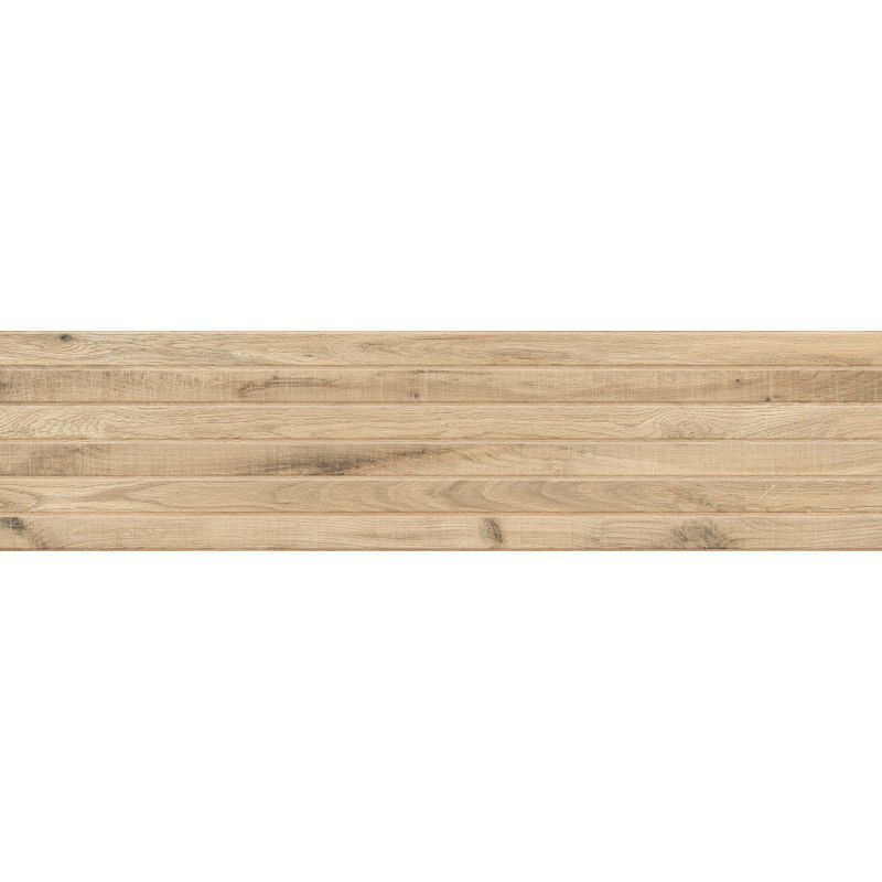 Mexen Western Wood Miele matinio plytelė, rektifikuota, medienai panaši grindų ir sienų plytelė 120 x 30 cm, matinė