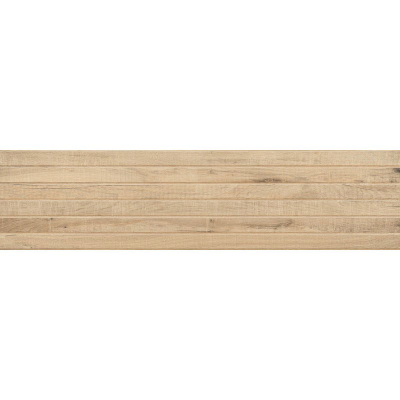 Mexen Western Wood Miele matinio plytelė, rektifikuota, medienai panaši grindų ir sienų plytelė 120 x 30 cm, matinė