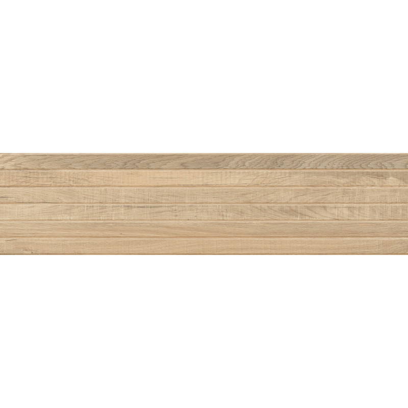 Mexen Western Wood Miele glazūruotos akmens masės rektifikuota plytelė, medžio imitacija sienai 120 x 30 cm, matinė
